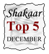 Shakaar Top 5 Site for December